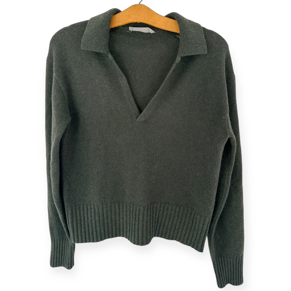 Everlane • Cashmere Polo Sweater - Picture 2 of 9